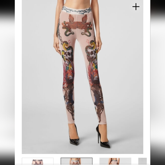 Philipp Plein Tattoo Leggings - Picture 2 of 8